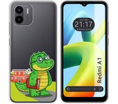 Funda Silicona Transparente para Xiaomi Redmi A1 diseño Coco Dibujos