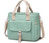 Bolsa Térmica Porta Alimentos, 18L Bolsa Isothermic Impermeable, Neveras Portatiles para Playa, Comida para Picnic Exterior Colegio Trabajo