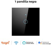 Tuya Wifi Smart Touch Light EU Switch Wireless Remote LED Light Switches No Neutral Wire Required 1-4 Gang Alexa Google Home