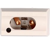 PORTALAMPARAS LINESTRA 2 POLOS (PARA 1 CASQUILLO) (RETRACTILADO)