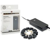 Cargador universal de portatil conceptronic 90w automatico 18v a 20v 10tips