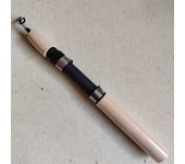 55 65 75CM Mini Telescopic Ice Fishing Rod Carbon Fiber River Shrimp Carp Fishing Pole Winter Fishing Rod Tackle Pesca