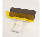 Car Visor, Day and Night Anti-Glare Visor, 2 in 1 Automobile Sun Anti-UV Block Visor, Non Glare Anti-Dazzle Sunshade Mirror
