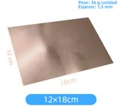 1pc FR4 PCB 5x7 5x10 7x10 10x15 10x20 12x18 15x20 20x30 Single Side Copper Clad Plate DIY PCB Laminate Circuit Board for Arduino