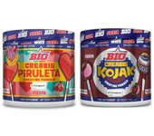 Big Creabig Creatina creapure 250g sabor Kojak Cola  + creabig 250g piruleta cereza Incrementa la masa muscular