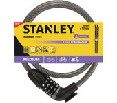 STANLEY 751755205 CANDADO BICICLETAS COMBINACIÓN - Ø12X900MM