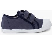 Pisamonas zapatillas blanditas lona eco tira adherente