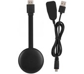 Para Google Chromecast Ultra Premium TV Streaming Dispositivo 1080P HDR WiFi Ethernet