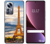 Funda Silicona para Xiaomi 12 Pro 5G diseño Paris Dibujos