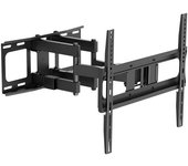 Cromad soporte de pared con doble brazo articulado para tv de 32”-75” - giratorio, inclinable y extensible - peso max 60kg - vesa 400x400mm