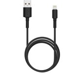 Cable Datos TPE 2.4A - iPhone 11/12/13 Negro (1M)