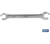 Cofan Llave Abierta para Racores | Doble Boca Reforzada | Modelo 8 X 10 - 30 X 32 | 1 Unidades