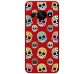 Tumundosmartphone Funda Silicona Líquida Roja para Xiaomi Redmi A3 diseño Catrina Dibujos
