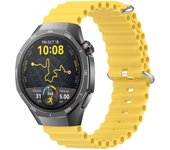 Correa de silicona Ocean para Huawei Watch GT 5 - 46mm / GT 5 - 46mm / GT 4 - 46mm / Amazfit GTR 4 / Bip 5 / Garmin Vivoactive 4, Ancho 22mm