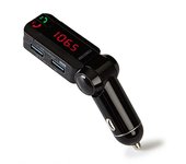 FONESTAR TL-3UB TRANSMISOR FM BLUETOOTH CON USB Y MANOS LIBRES CON MICRÓFONO PARA EL MECHERO DEL COCHE