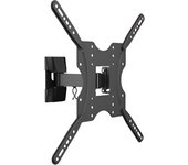 AISENS - WT55TSE-057 - Soporte Eco Giratorio, INCLINABLE para Monitor/TV 30KG (2 PIVOTES) DE 32-55, Negro