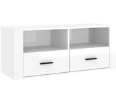 vidaXL Mueble para TV madera contrachapada 100x35x40 cm, Mueble de Salon, Mueble TV, Mueble TV salon, Mesa de TV, Mueble tele