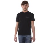 Emporio Armani EA7 Camiseta Algodón Hombre Negro 3 ZPT37PJM5Z 1200