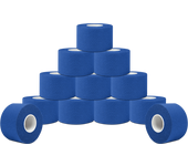 12 Rollos de Cinta Adhesiva Deportiva Sport Tape 3,8 cm x 10 m 100% Algodón | Fútbol, Baloncesto, Voleibol, Escalada