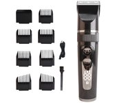 Electric Hair Clippers for Men Quiet LED Display Cordless Rechargeable Hair Trimmers Set