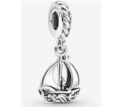 Pandora Charm de Colgante en Plata de Lei Velero 799439C00,Incluye Caja Original