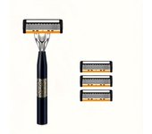 Razor Classic 6 Layer Safety Razor for Mens Shaving&Womens Hair Removal Shaving Blades Manual Shaver