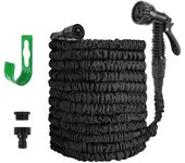 High-Pressure Car Wash Water Gun Home Garden Watering Hose Expandable Magic Hose Water Pipes Rack Gardening Supplies 25FT-200FT