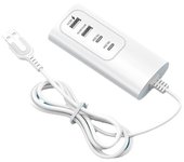 Multi Port Extender USB A Fast Charging PD Fast Charging 4-Port HUB Data Cable 1/4 Hub For Mobile Phone Charging Extension Cable