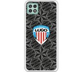 Funda original compatible con Samsung Galaxy A22 5G - Lugo Escudo y Fondo Estrellas