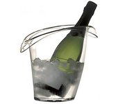 MONOUSO | Cubitera Reutilizable Durable SAN 1 botella Transp (1 Ud)
