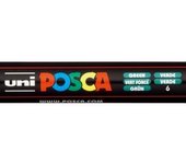 Posca Pc-5m Marcador de Pintura - Punta de Bala 1.8-2.5mm - Tinta Base Al Agua - Resistente a la Luz - No Permanente - Color Verde (6 Uds)