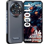 OUKITEL WP35S Telefono Movil Resistente Android 14, 24GB+256GB, 6.56'' Smartphone, 11000mAh, 48MP Dual SIM 4G