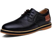 Men Oxfords Genuine Leather Dress Shoes Brogue Lace Up Italian Mens Casual Shoes Luxury Brand Moccasins Loafers Plus Size 38-48