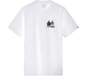 Camiseta Blanca Vans Fine Dining White Estilo Urbano Y Desenfadado
