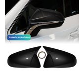 Side Wing Rearview Mirror Cover For Lexus NX 200 200t 300 300h RX 200t 330 300 350 450 Black Cap Sticker Trim Mirror Shell