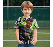 3d Printing Real Madrid Children Top Shirts Boys Clothes Splatoon Messi Children's Clothing Hulk 2024 Girl Clothes Ronaldo Stich