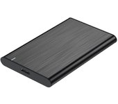 Caja Externa para Disco Duro de 2.5" Aisens ASE-2525B/ USB 3.1/ Sin tornillos