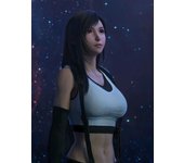 DIY Full Round Cartoon Game Final Fantasy 5D Diamond Mosaic Painting Cross Stitch Embroidery Tifa Lockhart Picture Decor Art