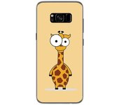 Tumundosmartphone Funda Gel Tpu para Samsung Galaxy S8 Diseño Jirafa Dibujos