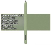 Silicone Pencil Case Tablet Touch Stylus Pen Cover Solid Color for Samsung Galaxy Tab S6 Lite S7 FE S8 Ultra S9 Plus S10Ultra