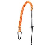 SUP Paddle Leash with Carabiner Safety Kayak Rowing Boat Fishing Rod Pole Coiled Lanyard Cord Tie Rope High Altitude Anti-Fall