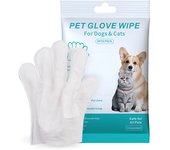 New 6PCS Pet Wash-Free Gloves Cat Bath Deodorant Wipes Disposable Cleaning Dry Cleaning Dog Wipes Gentle And Convenient Gloves