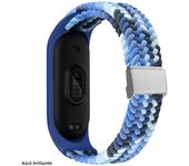 Bracelet for Mi band 7 Strap Elastic adjustable metal Nylon Braided Miband4 miband 5 correa pulseira for xiaomi Mi band 4 3 5 6