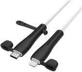 New Cable Protector Soft Silicone Cover For Apple iPhone USB Charger Cable Protector Saver Wire Winder Practical Accessories