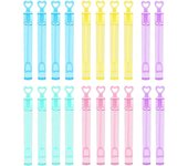 20pcs Pompas de Jabón- Varita de Jabón Varitas pomperos de Jabon para Navidad Año Nuevo Día de Acción de Gracias Cumpleaños Bodas Baño Exteriores Juguetes para Niños