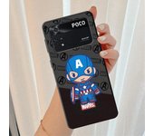 Marvel Cartoon Cute Spider Man Phone Case for Xiaomi Poco X3 NFC X5 F5 M3 M4 Pro 5G C40 M5 X4 GT C50 C51 F3 F1 F4 C61 Cover