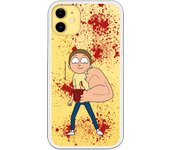Carcasa para iPhone 11 con un diseño de Rick y Morty Blood