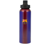 OFICIAL FC BARCELONA Botellín 1ª Equipación 24/25 - Botella para Agua de Alumino Original 600ml - Primera Equipación HOME - Producto Original Licenciado con Sello Comprobable - Mr. Kuki® · Kukify your life!