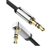 Cable UGREEN - Jack 3.5mm Macho a Jack Macho 3.5mm - 1.5 metros acodado UG10598