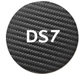 2 PCS Carbon Fiber PU Leather Water Cup Holder Pads For Citroen DS SPIRIT DS DS3 DS4 DS5 DS6 DS7 DS9 Auto Interior Accessories